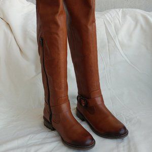 *NEW* Remonte knee-high brown leather boots